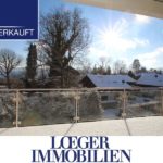 Große 136 m² Galeriewohnung im Zentrum von Tutzing mit tollem Blick auf den See und die Berge.
