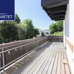 +VERMIETET+ 3-Zimmer-Wohnung mit großem Balkon im Zentrum von Tutzing