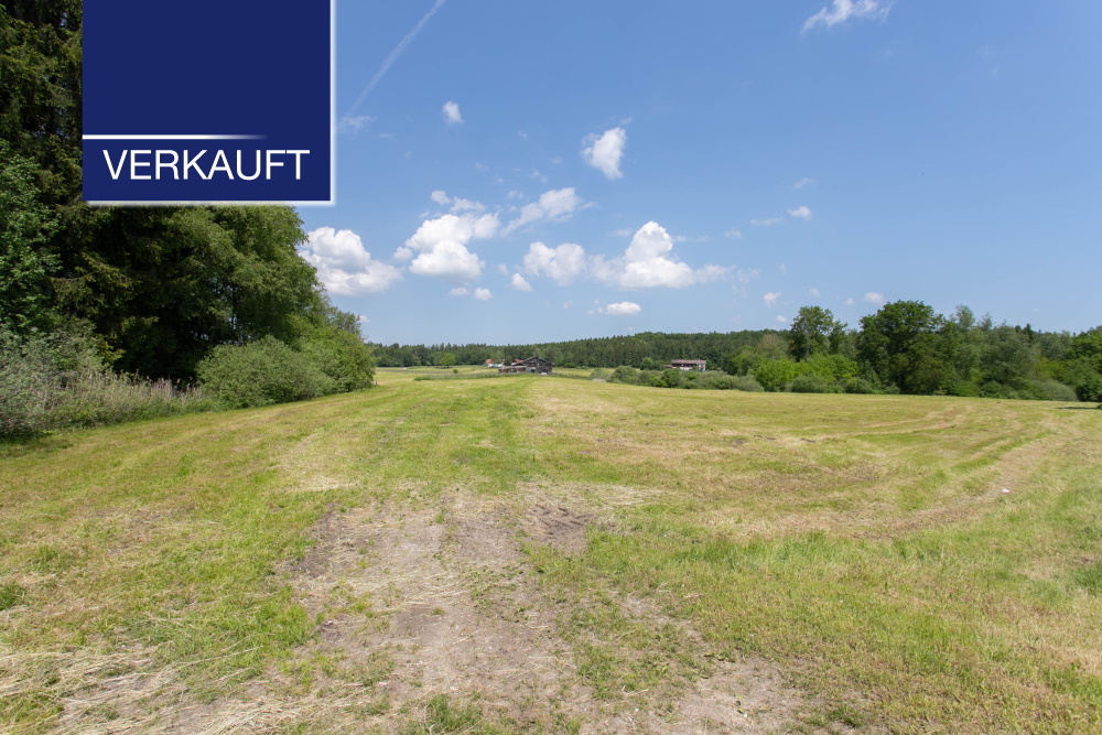 +VERKAUFT+ Großes Grundstück in naturnaher Lage in Tutzing-Kampberg mit 11.343 m²