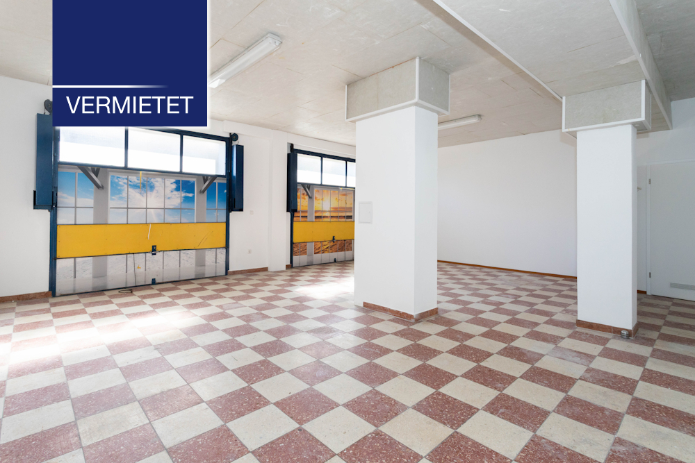 +VERMIETET+ Produktivität und Ruhe: Großzügige Lagerhalle mit Büro