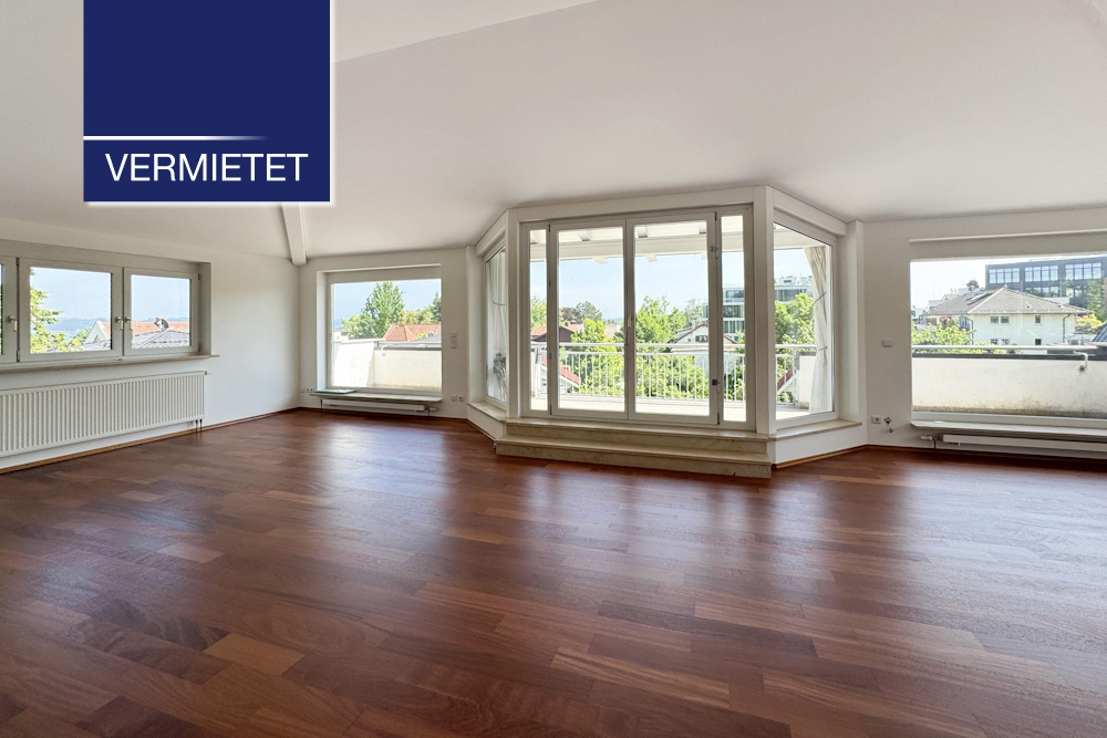 +VERMIETET+Großzügige 3-Zimmer-Dachgeschosswohnung mit Seeblick