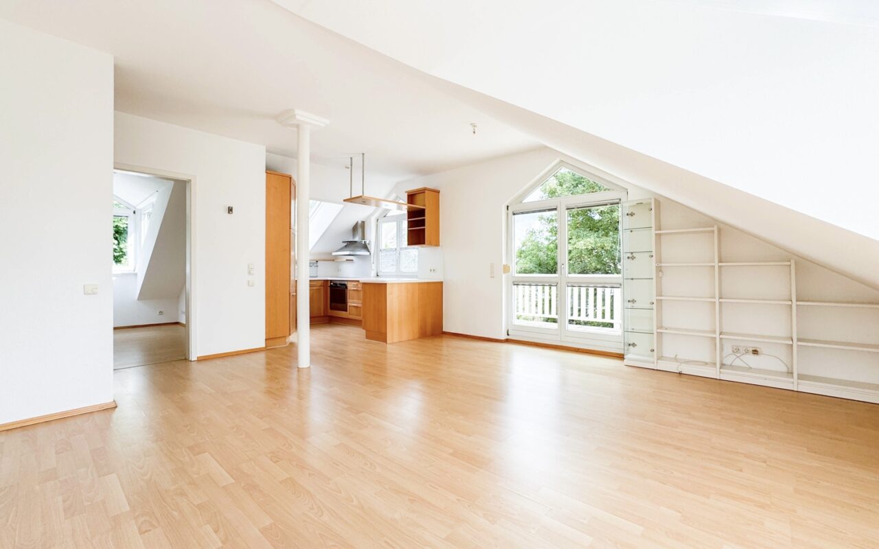 Gepflegte 3-Zimmer-Dachgeschosswohnung in Tutzing