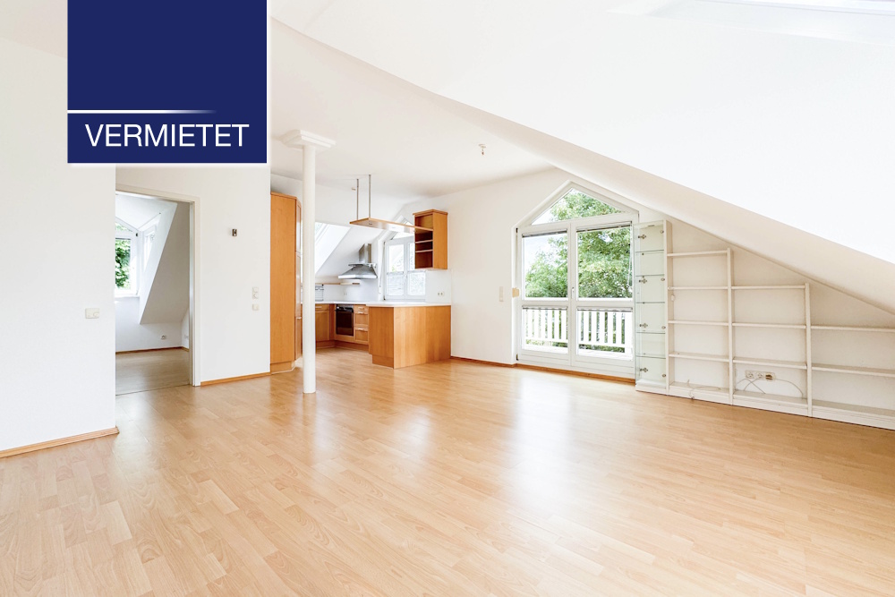 +VERMIETET+ Gepflegte 3-Zimmer-Dachgeschosswohnung in Tutzing