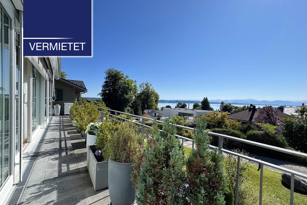 +VERMIETERT+ Moderne 3-Zimmer-Wohnung mit traumhaftem Seeblick und großzügigem Balkon