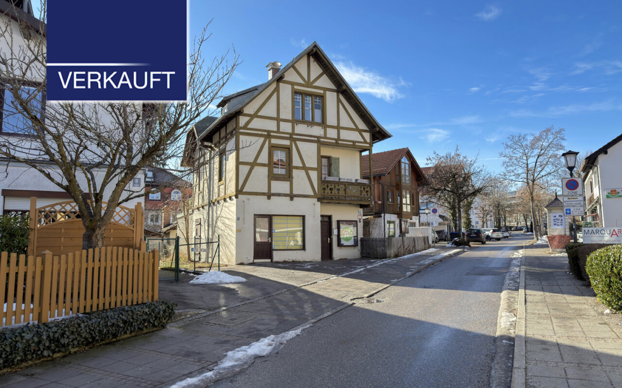 +VERKAUFT+ Haus im Zentrum von Tutzing – Immobilienrarität sucht Liebhaber