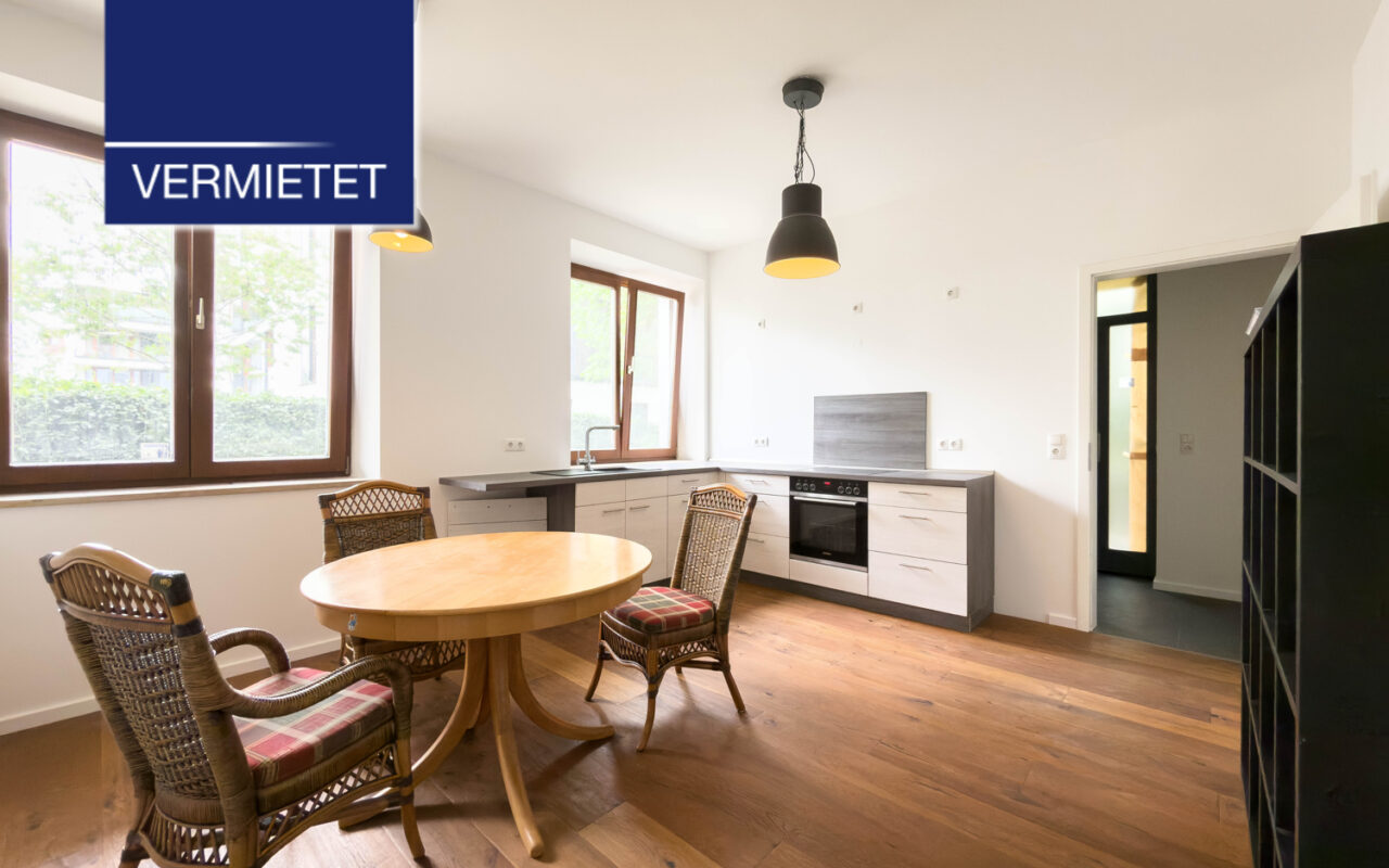 +VERMIETET+ Gemütliche 2-Zimmer-Souterrainwohnung im historischen Postamt von Tutzing